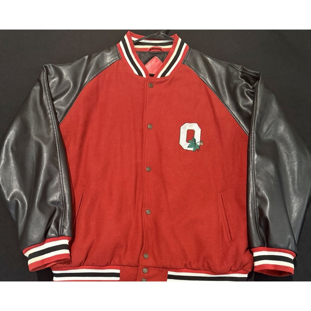Ohio State Buckeyes OSU Steve & Barry Bomber Jacket Mens XL